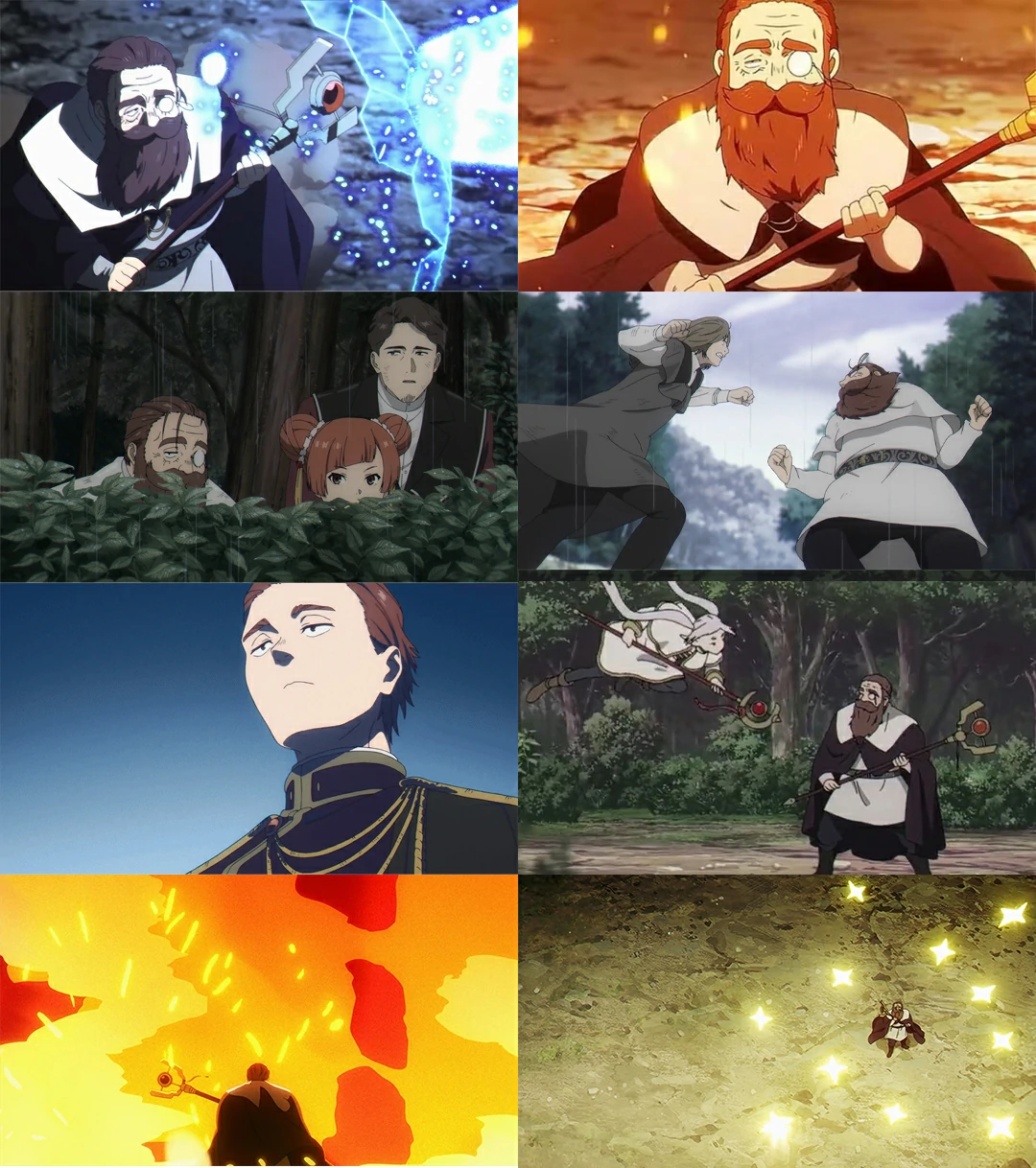 Denken ranked number 4 among the strongest human mages in Frieren