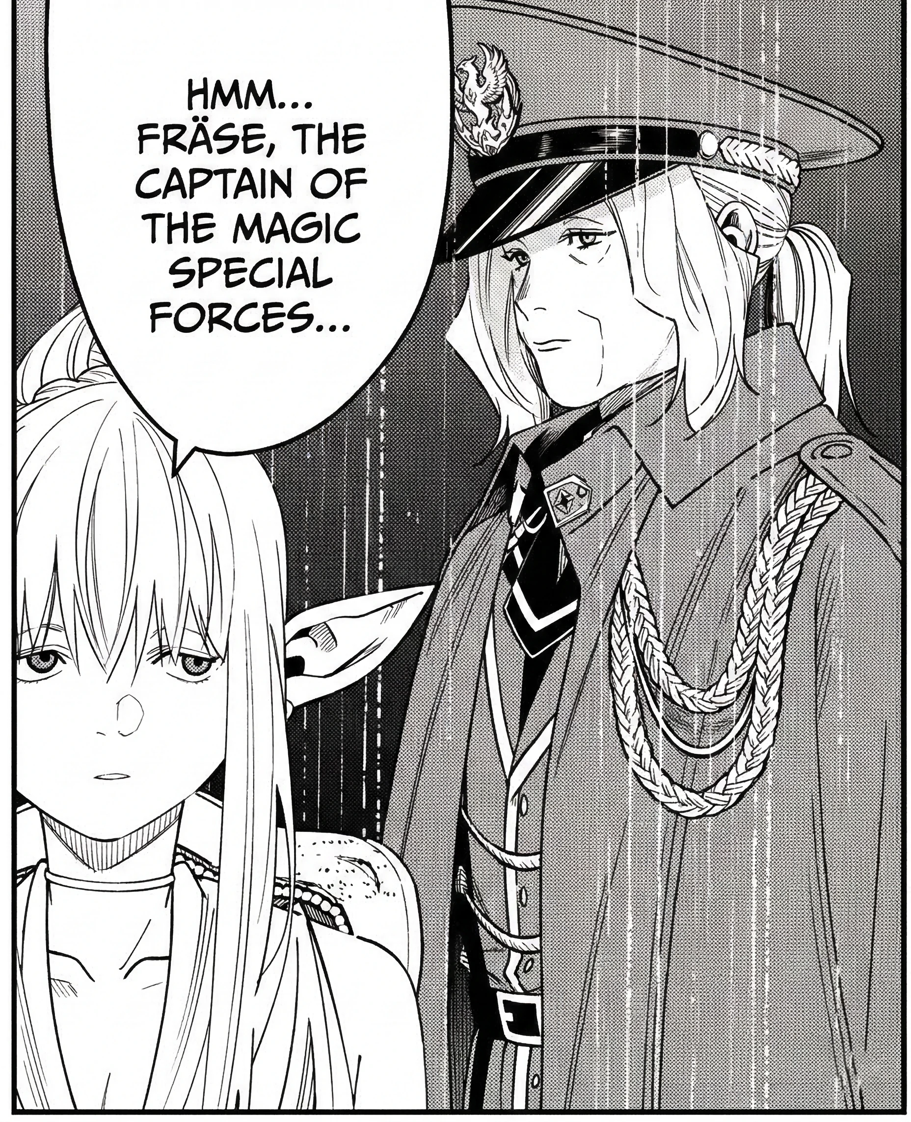 Fräse ranked number 3 among the strongest human mages in Frieren