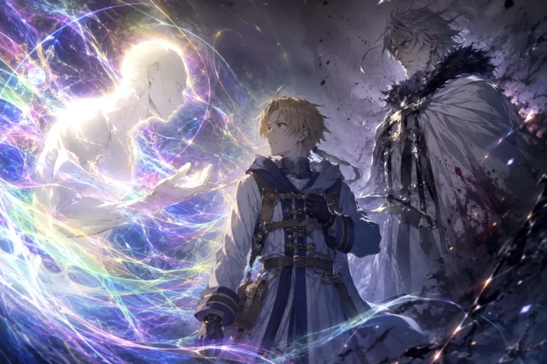 Hitogami explained in Mushoku Tensei Season 3 with Rudeus and Orsted