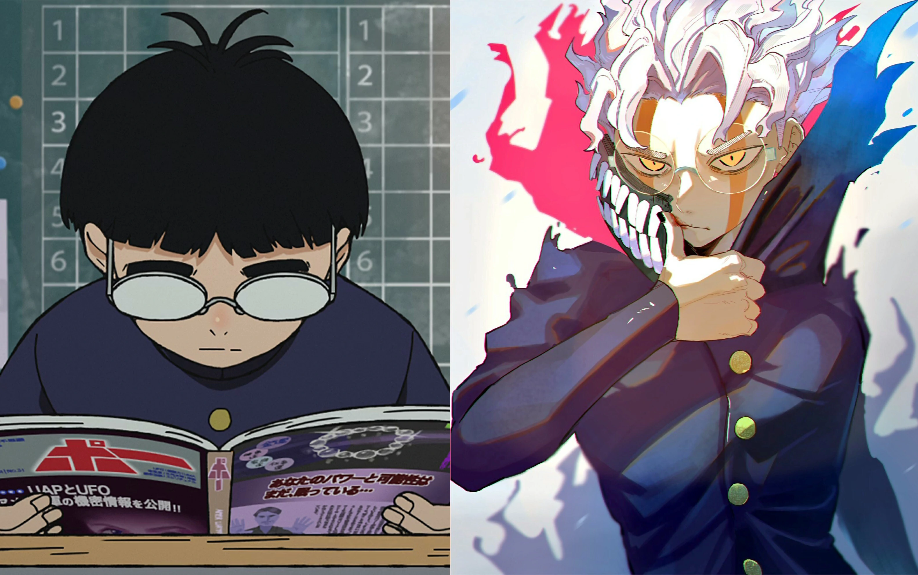 Okarun character growth from isolated student to confident Dandadan hero