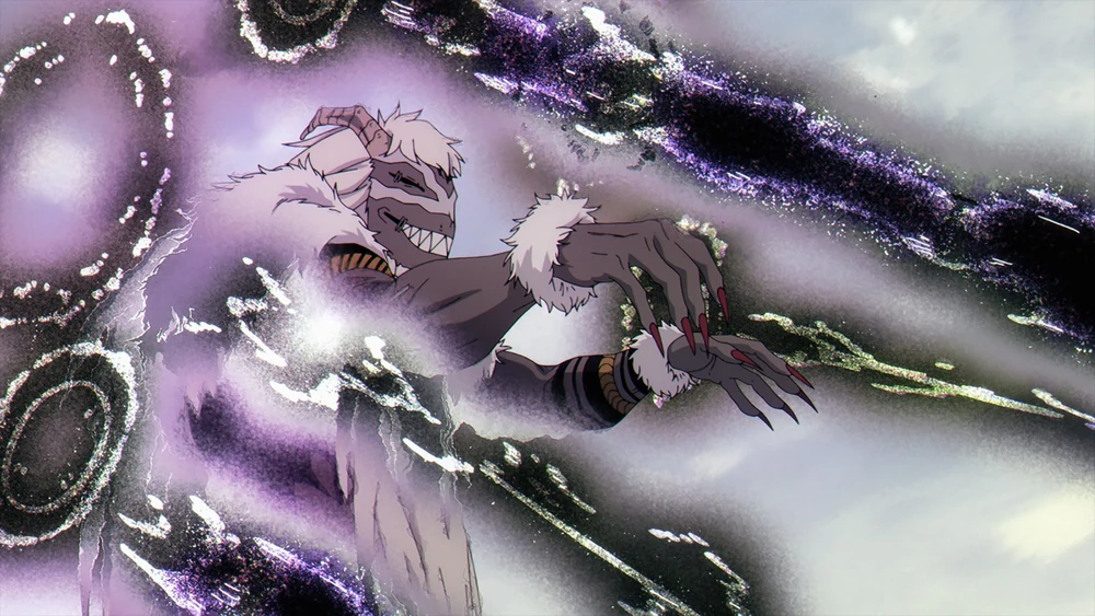 Qual creating Zoltraak, the first true piercing magic in Frieren