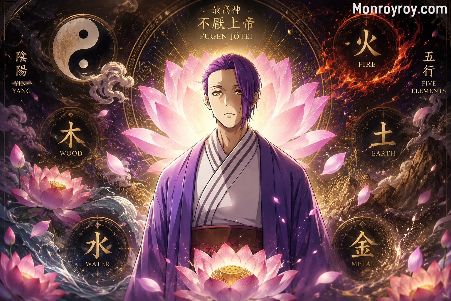Rien and the lotus symbolism behind the leader of the Tensen