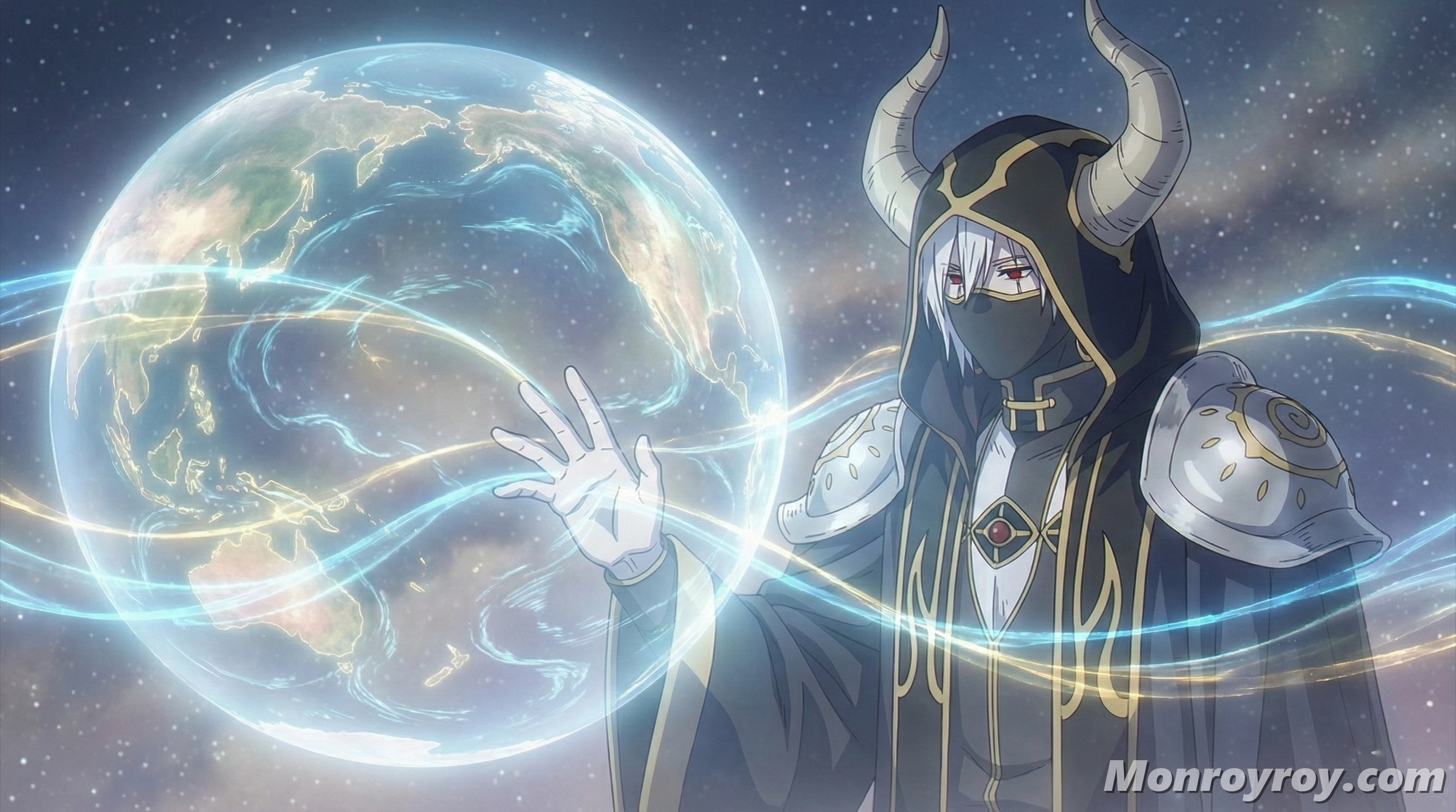 Schlacht the Omniscient appearing through memories and flashbacks in Frieren