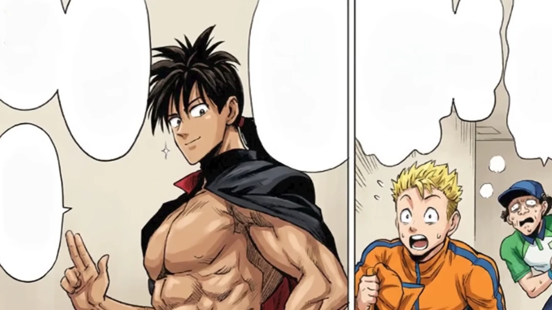 Suiryu introducing himself as a Void Fist martial artist and aspiring hero