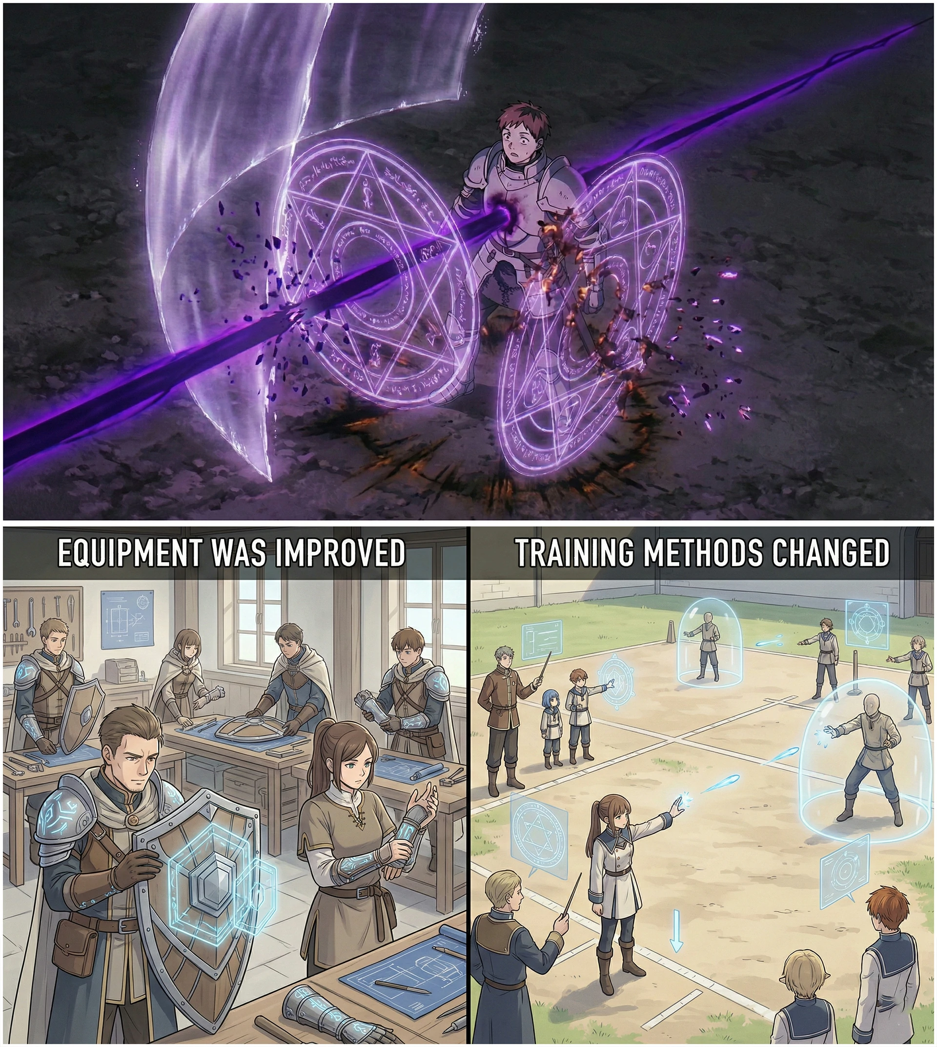 Zoltraak explained through Frieren, Fern, and Qual in Frieren Beyond Journey’s End