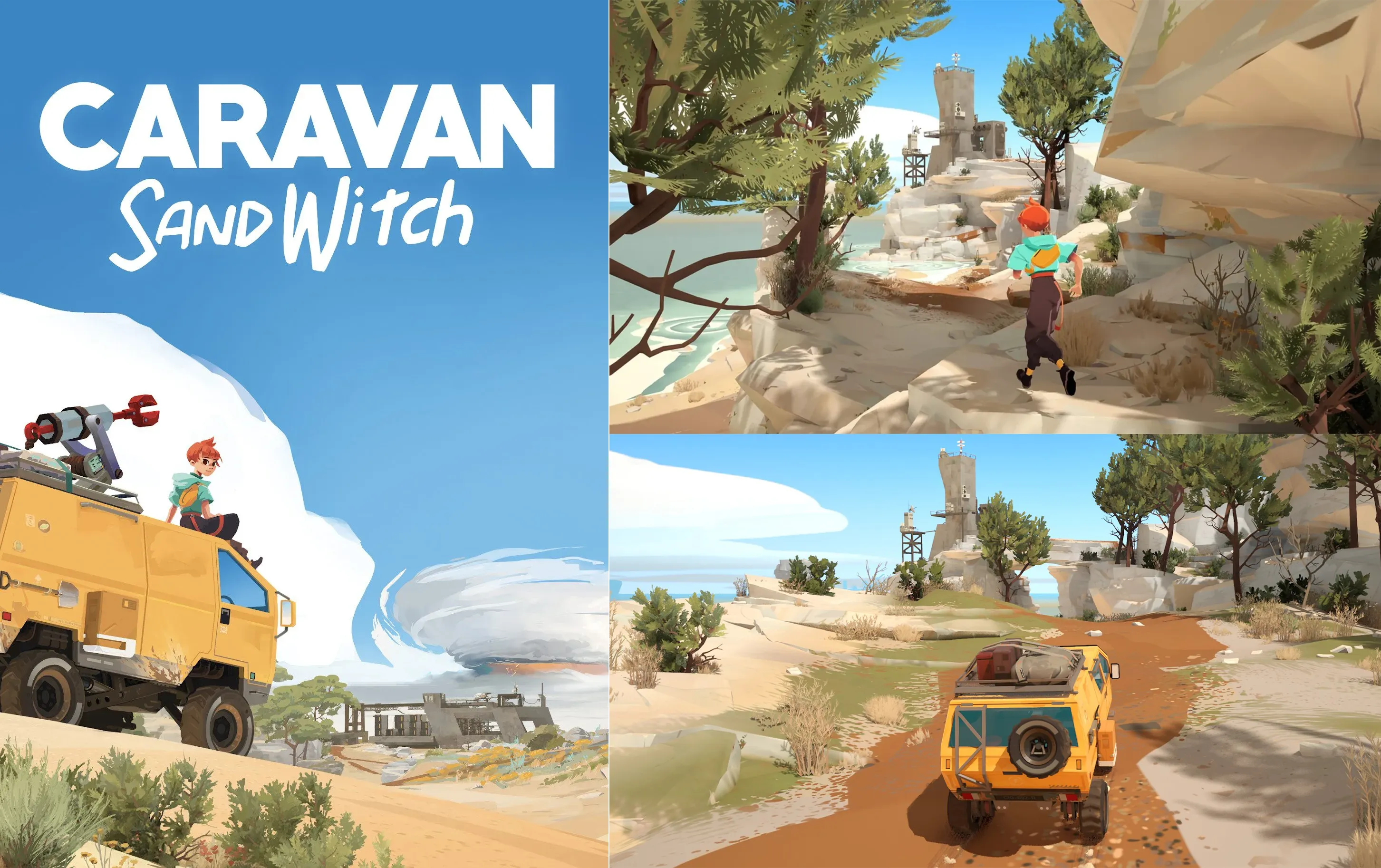 Caravan SandWitch mobile van exploration in the world of Cigalo