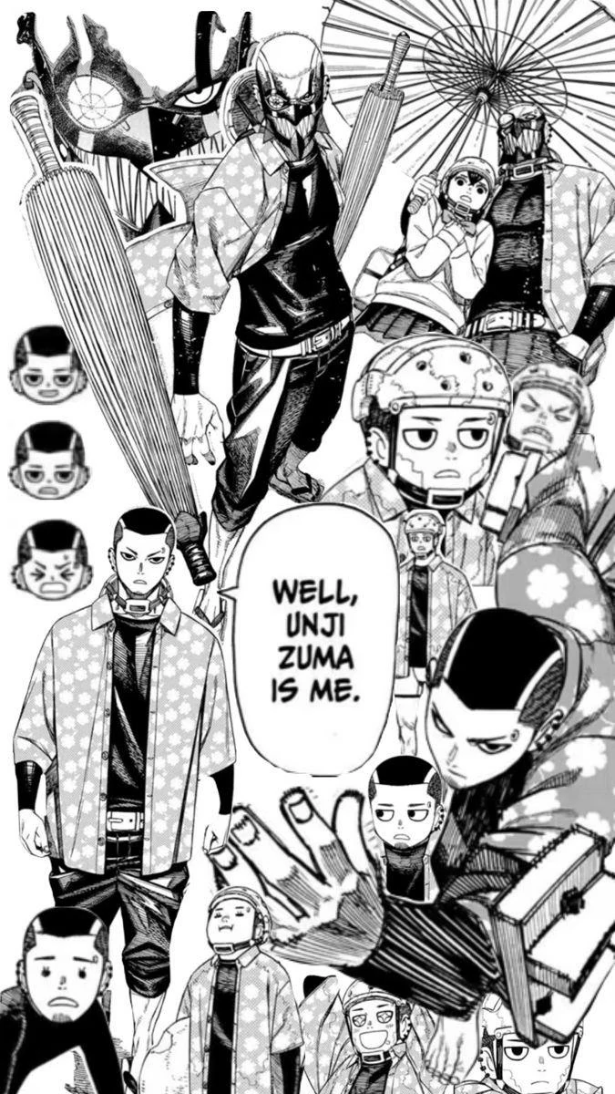 Unji Zuma and his younger brother Futa who became Umbrella Boy